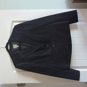 Halogen XL black velvet blazer